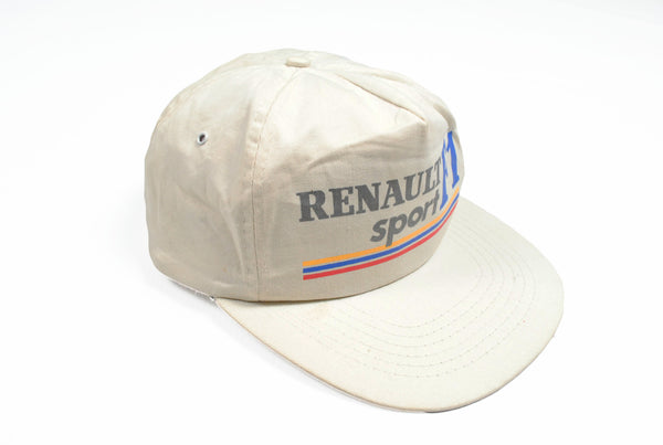 Vintage Renault F1 Cap Sport gray big logo formula 1 90s hat