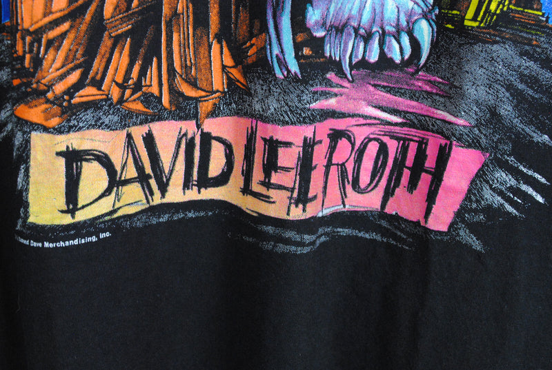 Vintage Skyscraper David Lee Roth 1988 Tour T-Shirt Large / XLarge