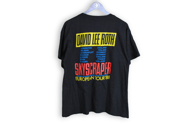 Vintage Skyscraper David Lee Roth 1988 Tour T-Shirt Large / XLarge