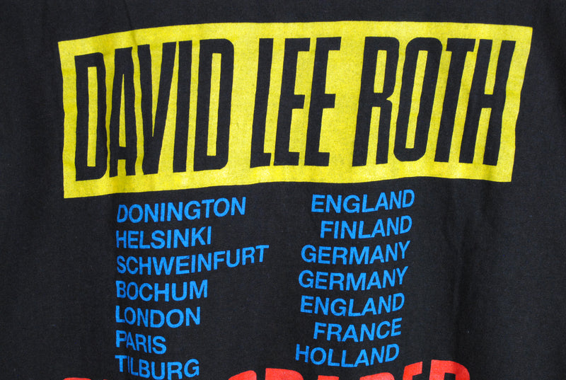 Vintage Skyscraper David Lee Roth 1988 Tour T-Shirt Large / XLarge