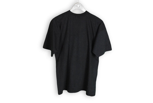 Vintage Nike Embroidery Logo Bootleg T-Shirt Medium