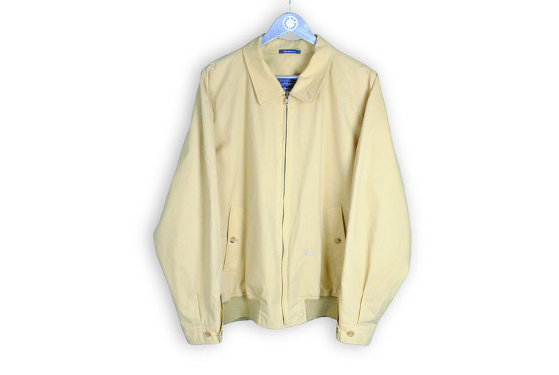 vintage Burberrys yellow harrington jacket