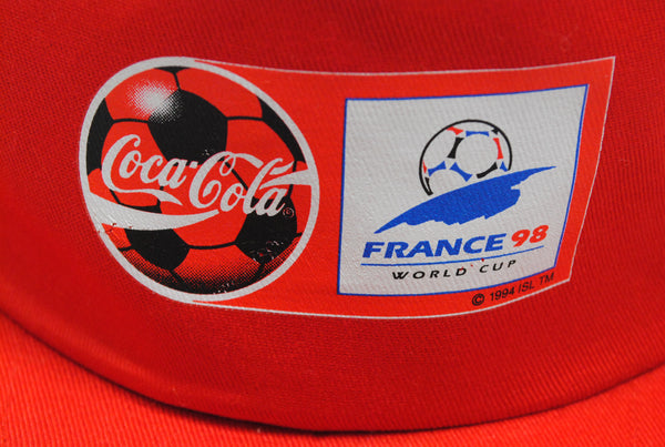 Vintage Coca-Cola World Cup 98 France Cap 1994 ISL TM
