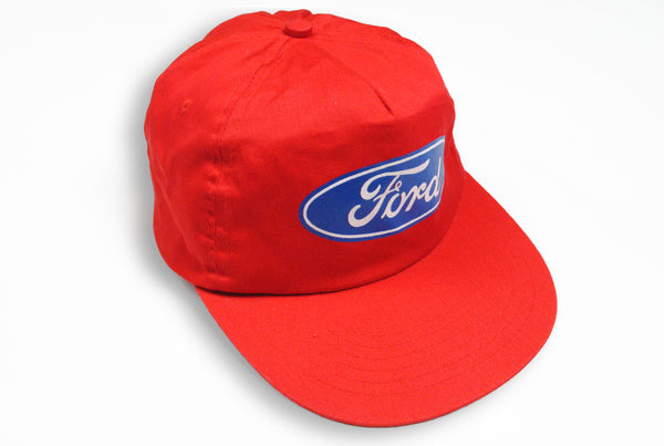 vintage big logo Ford red cap