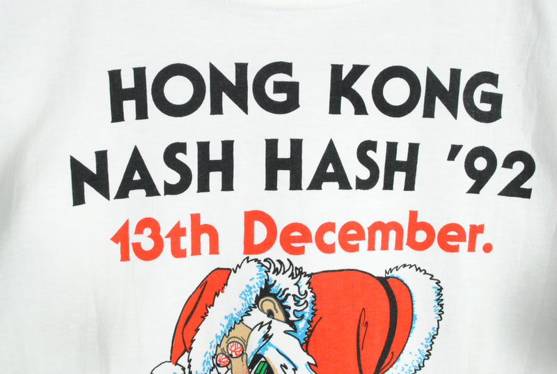 Vintage Hong Kong Nash Hash 1992 T-Shirt Small