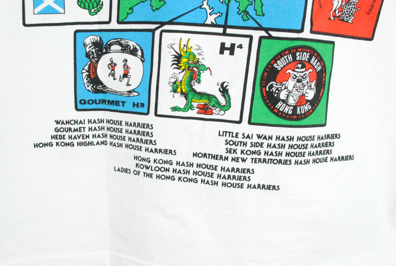 Vintage Hong Kong Nash Hash 1992 T-Shirt Small