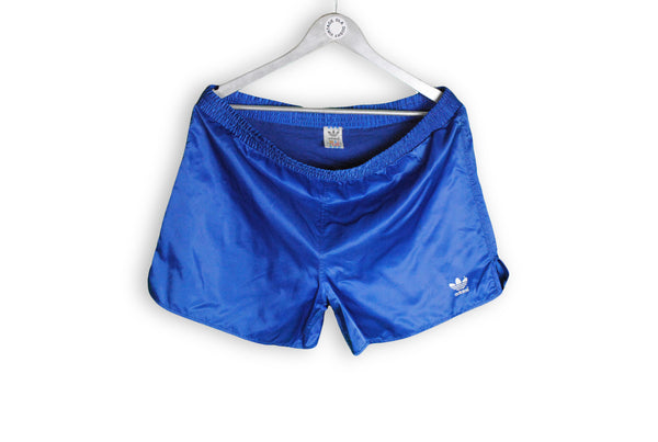 Vintage Adidas Shorts XLarge blue classic made in Yugoslavia