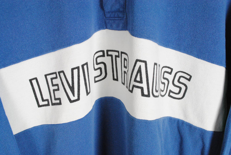 Vintage Levis Rugby Shirt Medium