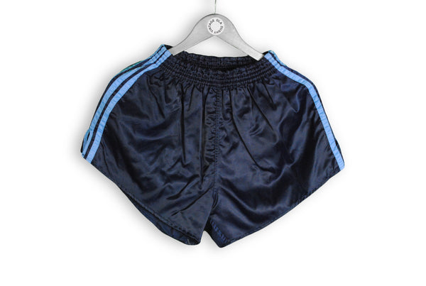Vintage Adidas Shorts Medium / Large made in west germany navy blue rare 80s 