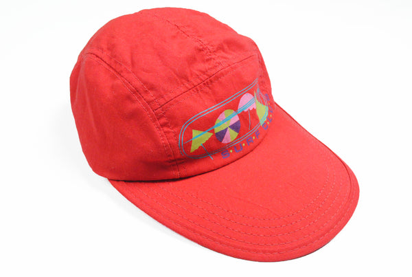 Vintage Surf Club Cap sport red hat 90s