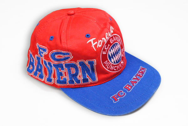 Vintage Bayern Munchen FC Cap big logo full hat forever