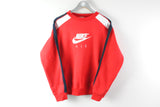 Vintage Nike Sweatshirt Small big logo retro 90s Air sport jumper
