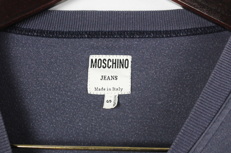 Vintage Moschino Long Sleeve T-Shirt Small