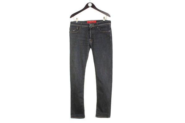 Jacob Cohen Type 688 C Jeans 33 black authentic streetwear denim pants