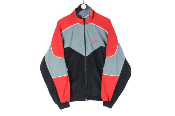 Vintage Nike Track Jacket XLarge size men's sport clothing swoosh logo 90's athletic wear