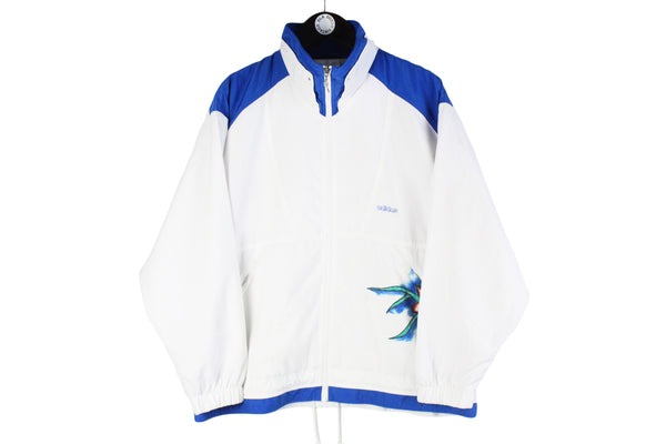 Vintage Adidas Steffi Graf Track Jacket Women's XLarge white tennis retro 90s classic collection windbreaker 