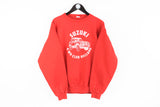 Vintage Suzuki Sweatshirt Large red 4 WD Club Holland 90's crewneck big logo crossover jumper