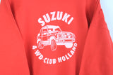 Vintage Suzuki Sweatshirt Large