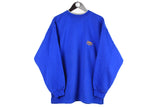 Vintage Camel Sweatshirt Large blue small logo 90s cigarettes collection crewneck