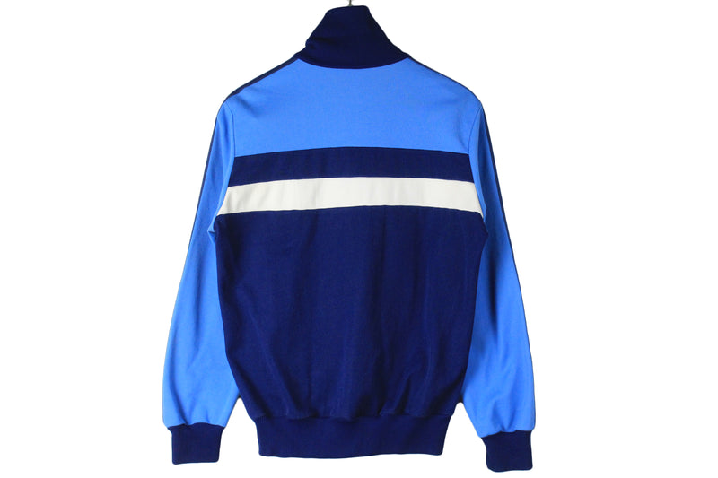 ADIDAS SPORT JACKET TRACK TOP VTG MADE IN YUGOSLAVIA 80s RED D4 SMALL RETRO  BLUE