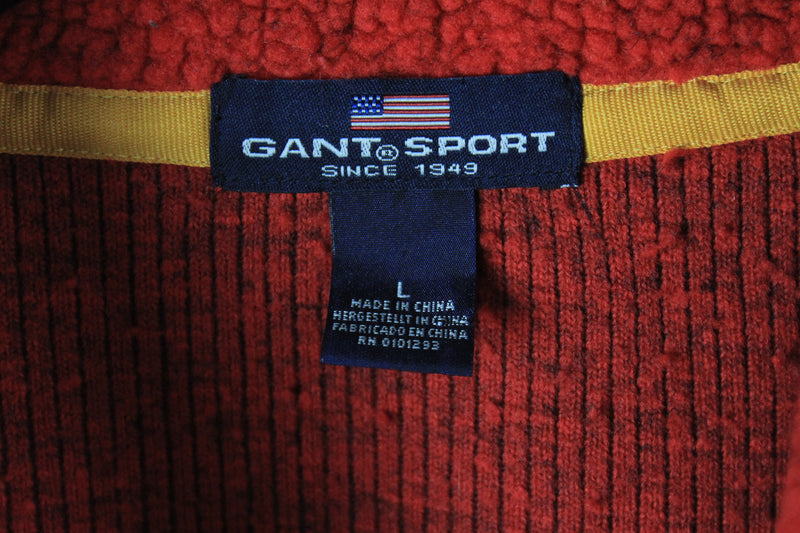 Vintage Gant Fleece 1/4 Zip Large