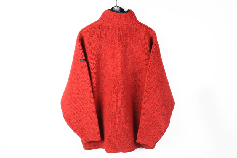 Vintage Gant Fleece 1/4 Zip Large