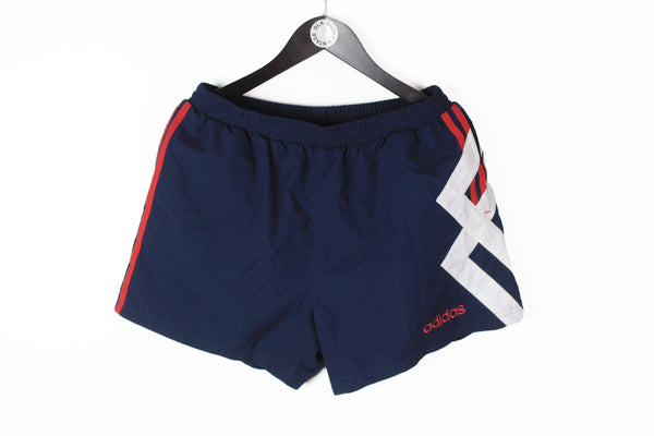 Vintage Adidas Shorts Large blue swimming style summer beach shorts