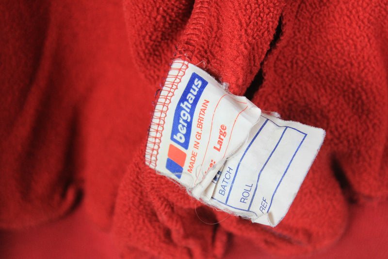 Vintage Berghaus Fleece Full Zip Large