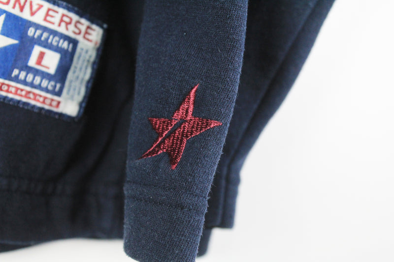 Vintage Converse Sweatshirt 1/4 Zip Medium