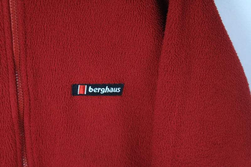 Vintage Berghaus Fleece Full Zip Large