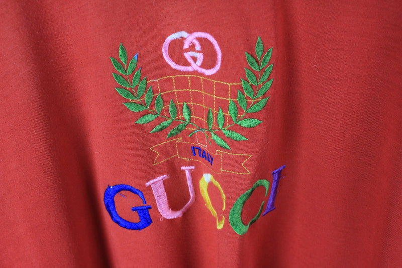 Vintage Gucci Bootleg T-Shirt Women's Medium