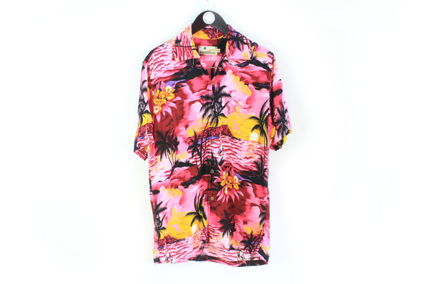 Vintage Hawaii Shirt Large summer 90s vibe cruise blouse