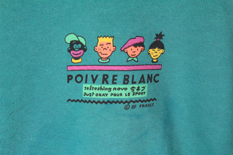 Vintage Poivre Blanc 1989 Sweatshirt Large