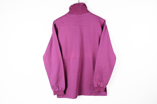 Vintage Etirel Sweatshirt Half Zip Medium