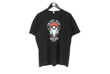 Vintage Pokemon T-Shirt Large black I'm just here 00s black cotton tee