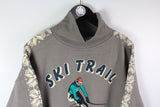 Vintage Ski Trail Sweatshirt Medium