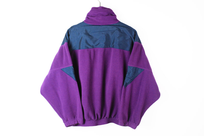 Vintage Fleece Half Zip Small