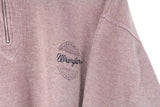 Vintage Wrangler Sweatshirt 1/4 Zip XLarge / XXLarge
