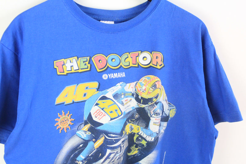 Vintage The Doctor Valentino Rossi Yamaha T-Shirt Small / Medium