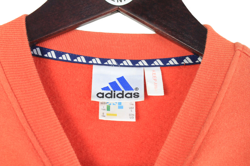 Vintage Adidas Sweatshirt Women's Medium
