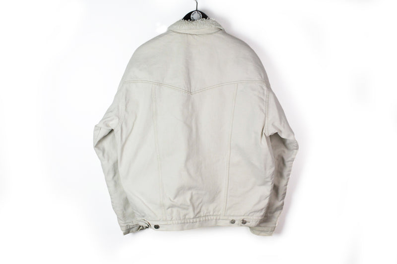 Vintage Wrangler Sherpa Jacket Large