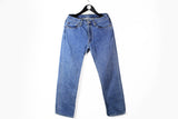 Vintage Levis Jeans W 31 L 32 blue 90s retro style denim pants