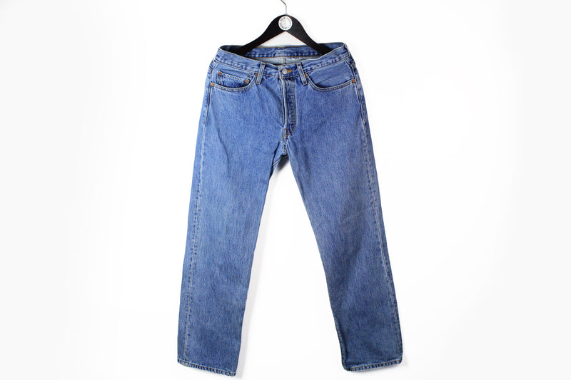 Vintage Levis Jeans W 31 L 32 blue 90s retro style denim pants
