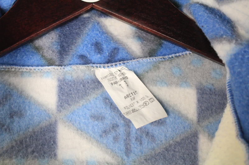 Vintage Arctic Dog Fleece Half Zip Medium
