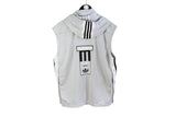 Vintage Adidas Track Jacket Sleeveless Vest Medium / Large