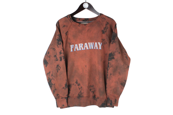 Isabel Marant Etoile "Faraway" Sweatshirt Women's 42 crewneck big logo camo tie dye luxury streetwear jumper