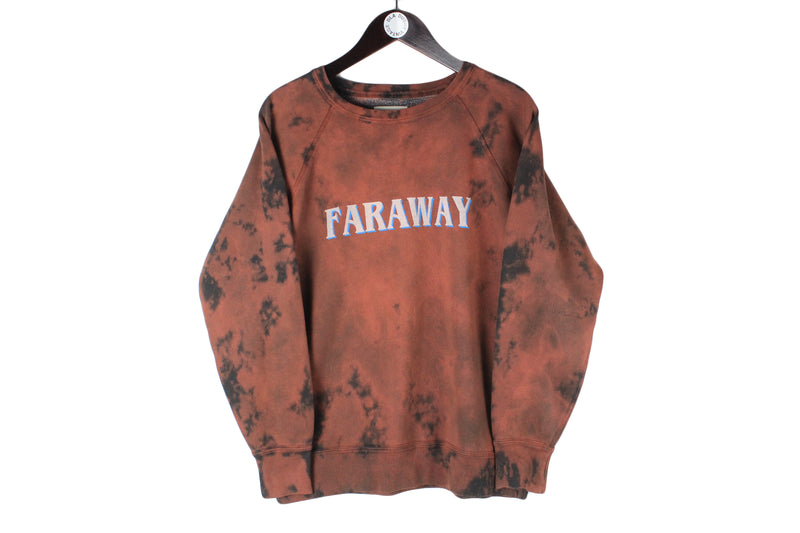 Isabel Marant Etoile "Faraway" Sweatshirt Women's 42 crewneck big logo camo tie dye luxury streetwear jumper