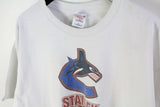 Vintage Stanley Cup 2003 Vancouver Canucks T-Shirt XLarge