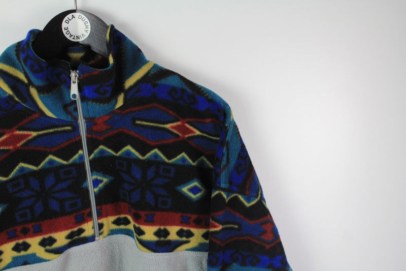 Vintage Fleece Half Zip XLarge