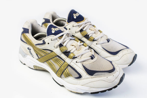 Vintage Asics Sneakers US 10 white 90s retro street style running shoes